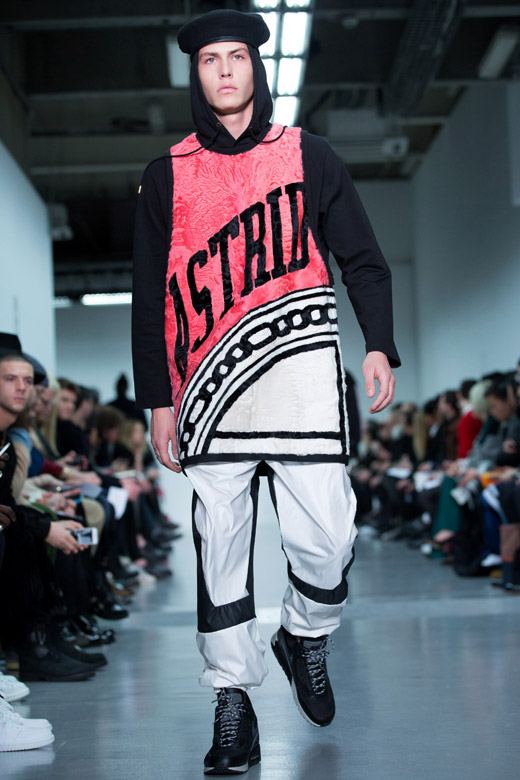 Astrid Andersen at London Collections: Men