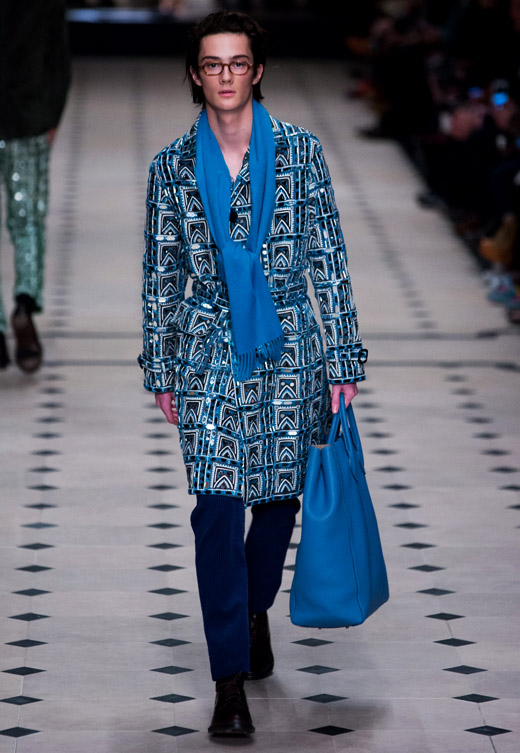 Burberry Prorsum at London Collections: Men