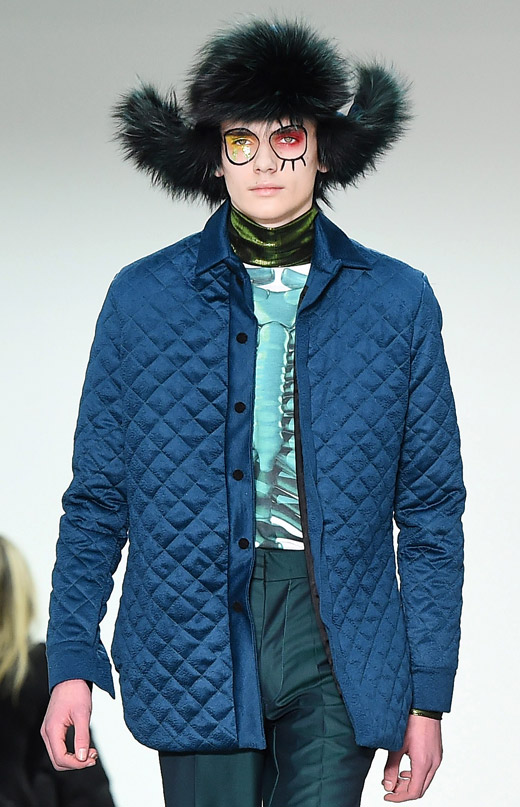 Katie Eary at London Collections: Men