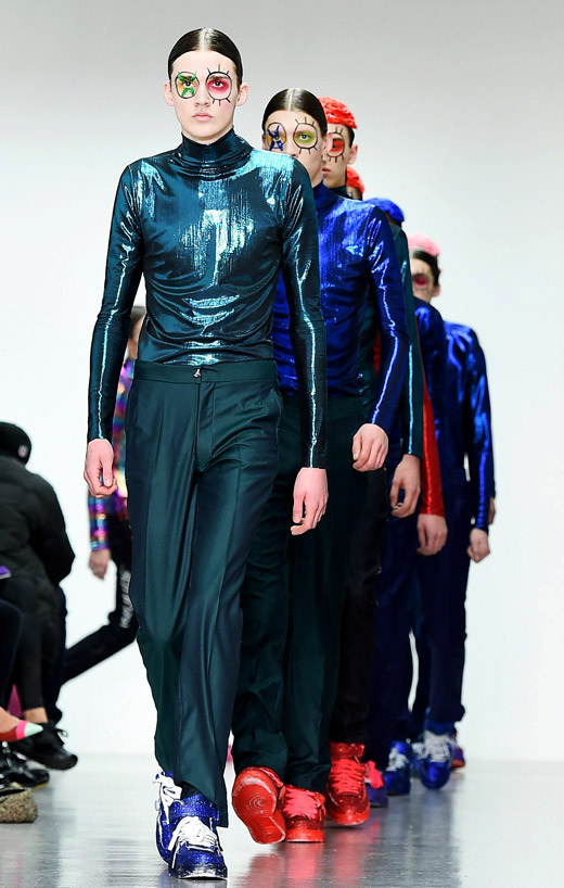 Katie Eary at London Collections: Men