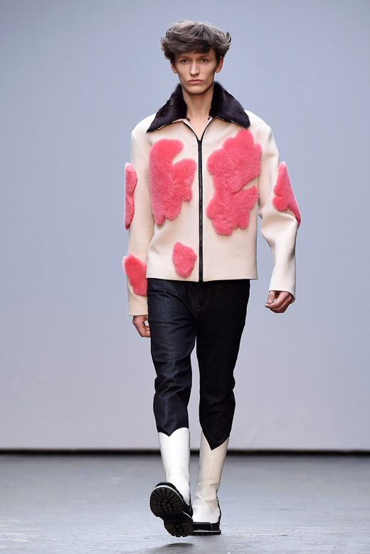 Xander Zhou at London Collections: Men