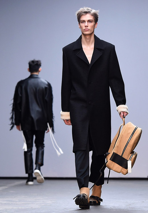 Xander Zhou at London Collections: Men