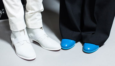 Christian Louboutin Debuts New Shoes at London Collections: Men