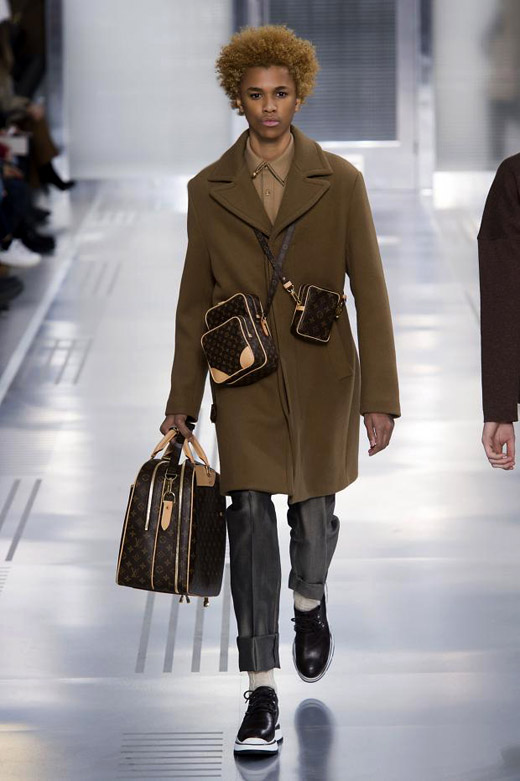 Louis Vuitton Men's Fall / Winter 2015 Runway Bags featuring