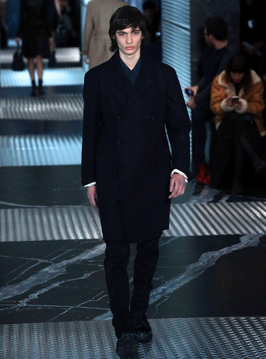 Prada Fall-Winter 2015/2016 collection at Milan men's fashion week