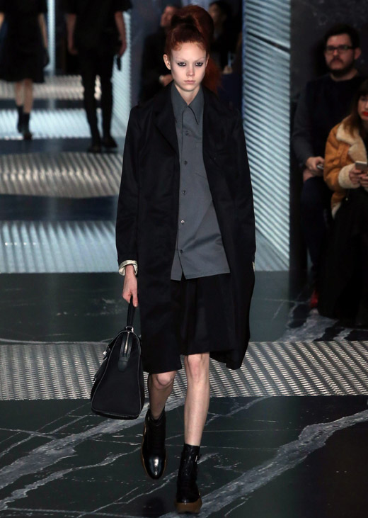 Prada Fall-Winter 2015/2016 collection at Milan men's fashion week