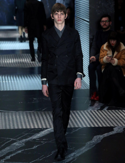 Prada Fall-Winter 2015/2016 collection at Milan men's fashion week