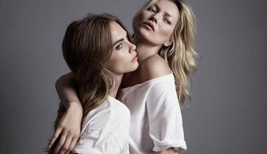 Kate Moss and Cara Delevingne, an explosive duo for the new MANGO campaign