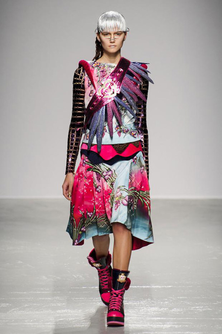 Manish Arora presented Fall/Winter 2015-2016 during Paris Fashion Week