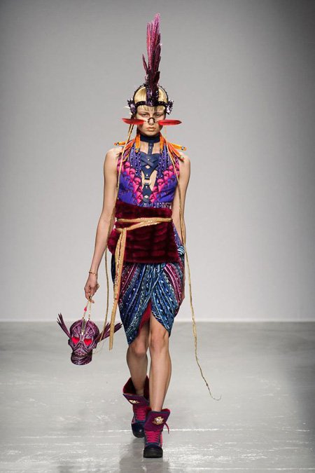 Manish Arora presented Fall/Winter 2015-2016 during Paris Fashion Week