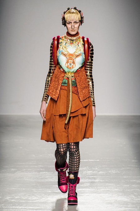 Manish Arora presented Fall/Winter 2015-2016 during Paris Fashion Week