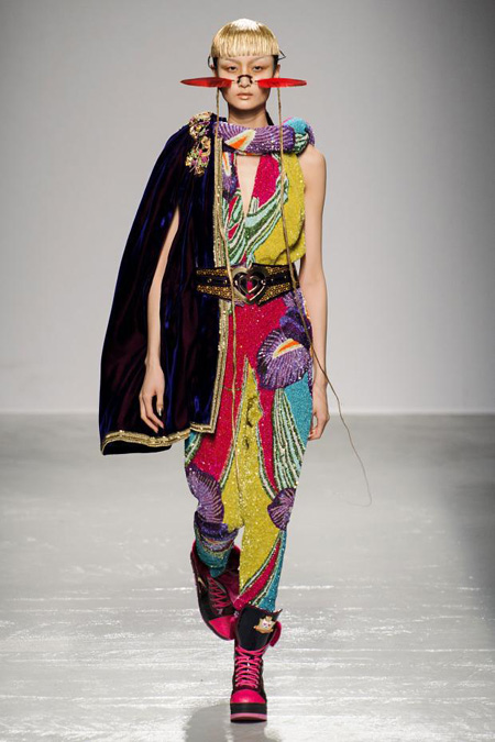 Manish Arora presented Fall/Winter 2015-2016 during Paris Fashion Week