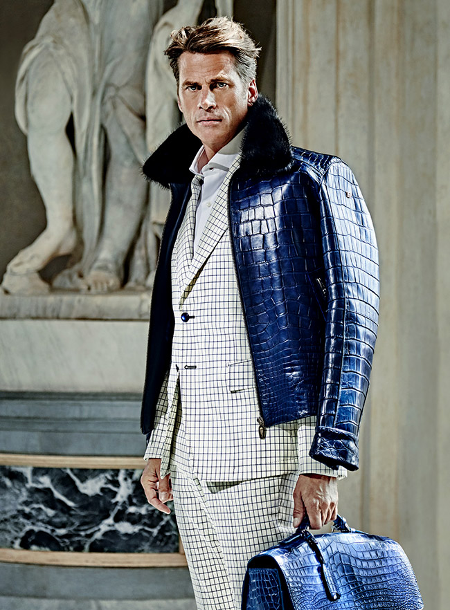 Mark Vanderloo in Ettore Bugatti Fall-Winter 2015/2016 campaign