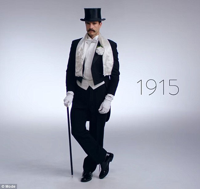 How Much Men's New Year Eve Style Has Changed Over 100 Years