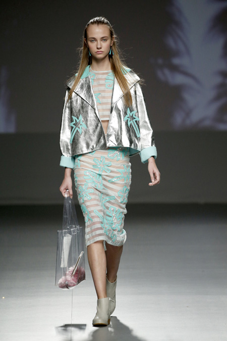 Natalia Rivera at Mercedes Benz Fashion Week Madrid