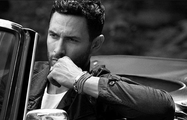 Noah Mills for David Yurman Fall Winter 2015 campaign