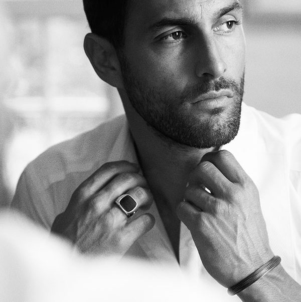 Noah Mills for David Yurman Fall Winter 2015 campaign