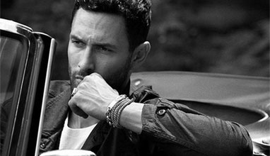 Noah Mills for David Yurman Fall Winter 2015 campaign