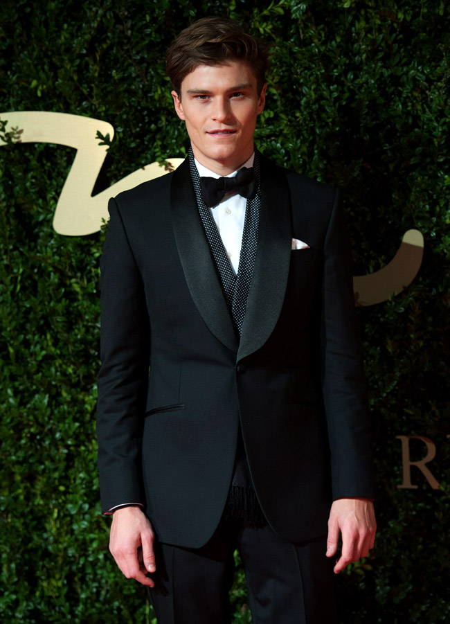 British model Oliver Cheshire among the nominees for the Most Stylish Man 2015 prize