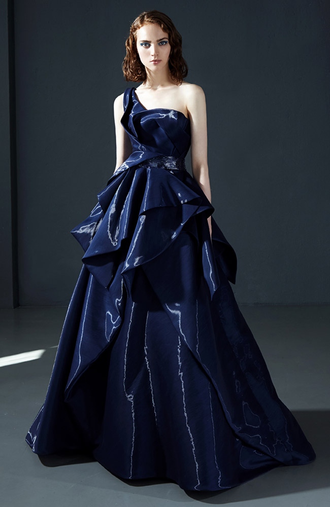 Evening haute couture collection Peter Langner Spring-Summer 2016