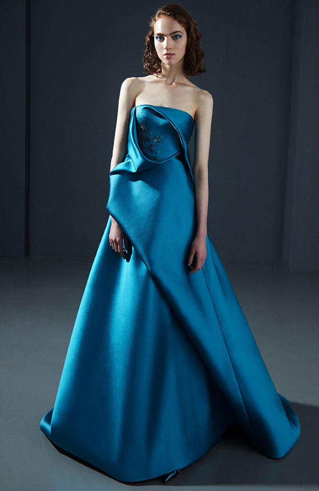 Evening haute couture collection Peter Langner Spring-Summer 2016