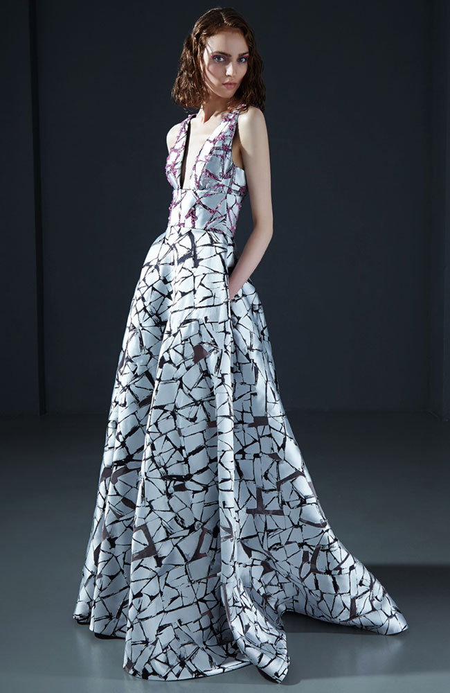 Evening haute couture collection Peter Langner Spring-Summer 2016