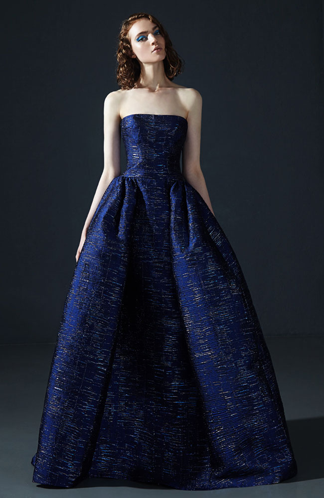 Evening haute couture collection Peter Langner Spring-Summer 2016