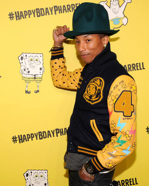 Pharrell Williams - the 2015 CFDA Fashion Icon Award winner