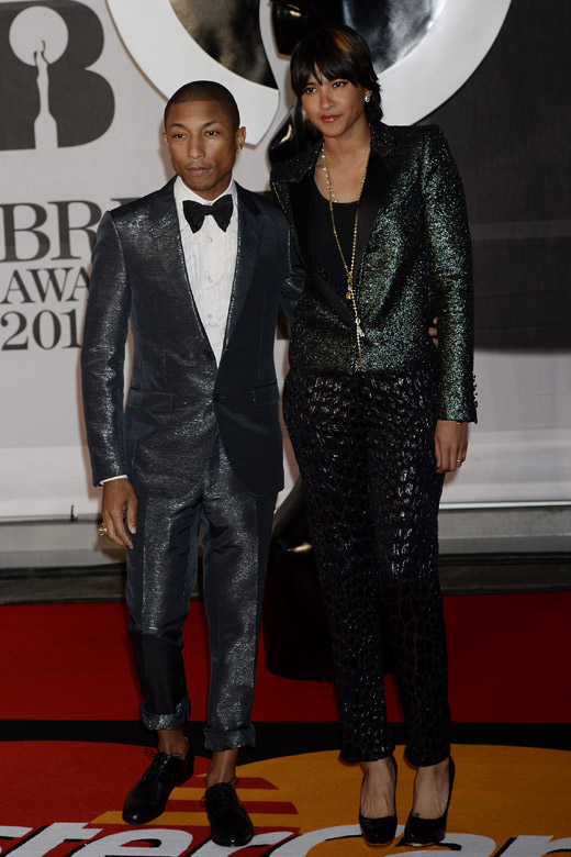 Pharrell's reclusive wife is a style icon