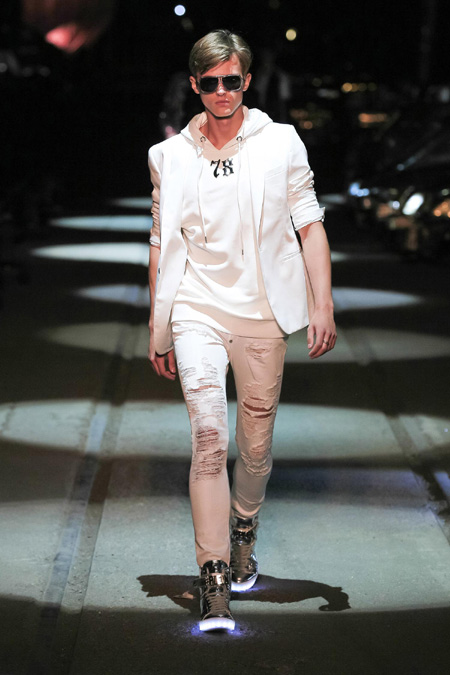 Philipp Plein Spring/Summer 2016 - inspired by the hip-rock