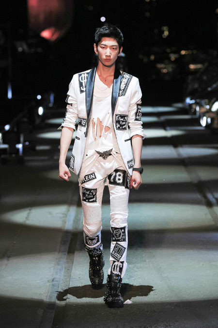 Philipp Plein Spring/Summer 2016 - inspired by the hip-rock