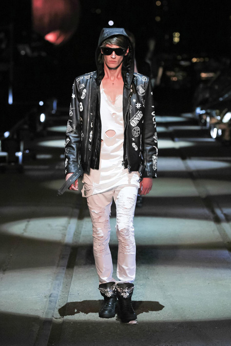 Philipp Plein Spring/Summer 2016 - inspired by the hip-rock