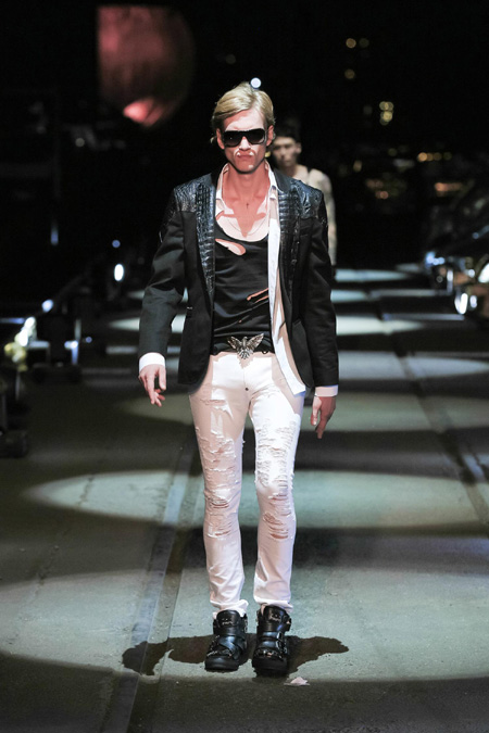 Philipp Plein Spring/Summer 2016 - inspired by the hip-rock