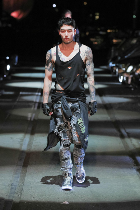 Philipp Plein Spring/Summer 2016 - inspired by the hip-rock