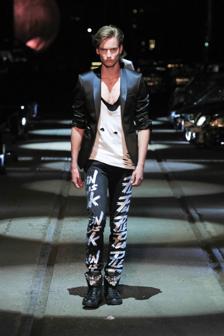 Philipp Plein Spring/Summer 2016 - inspired by the hip-rock