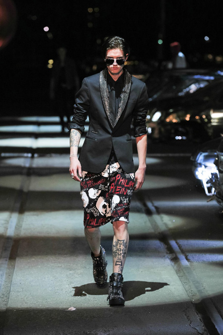 Philipp Plein Spring/Summer 2016 - inspired by the hip-rock