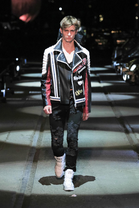 Philipp Plein Spring/Summer 2016 - inspired by the hip-rock