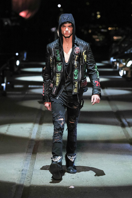 Philipp Plein Spring/Summer 2016 - inspired by the hip-rock