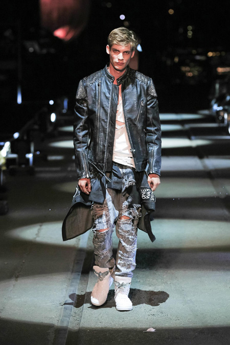 Philipp Plein Spring/Summer 2016 - inspired by the hip-rock