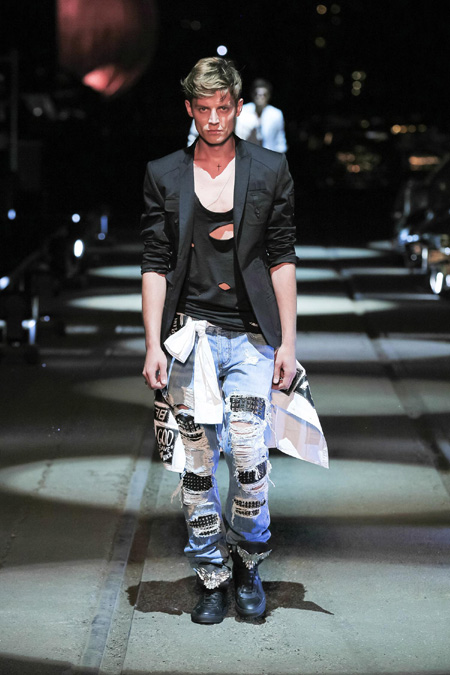 Philipp Plein Spring/Summer 2016 - inspired by the hip-rock