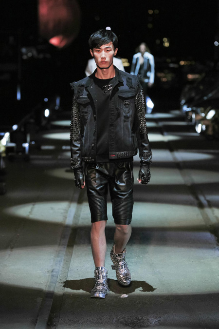 Philipp Plein Spring/Summer 2016 - inspired by the hip-rock