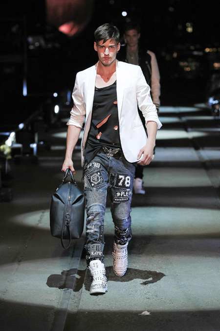 Philipp Plein Spring/Summer 2016 - inspired by the hip-rock