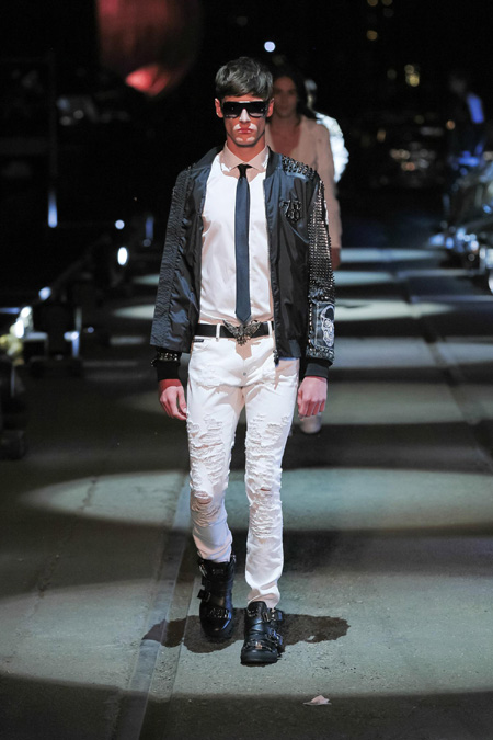 Philipp Plein Spring/Summer 2016 - inspired by the hip-rock