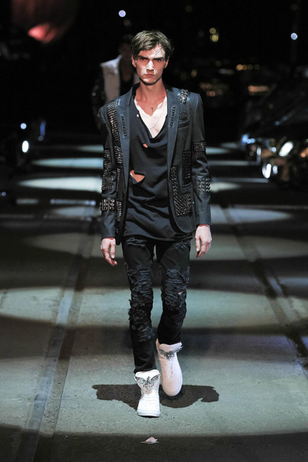 Philipp Plein Spring/Summer 2016 - inspired by the hip-rock