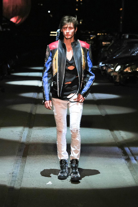 Philipp Plein Spring/Summer 2016 - inspired by the hip-rock