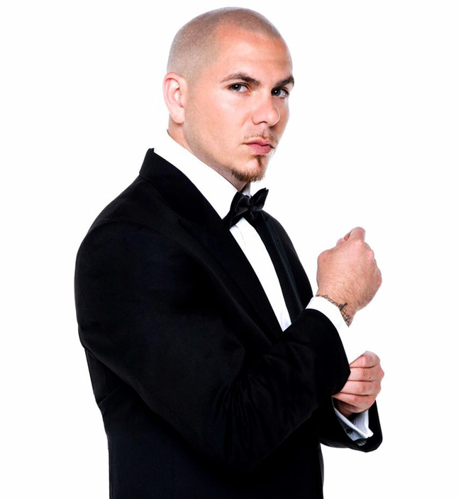 why does pitbull wear suits? 2