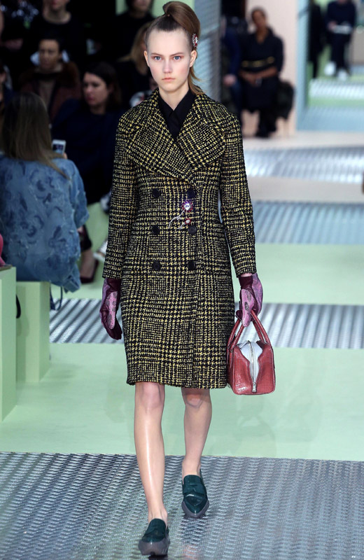 60s are back: Prada Fall-Winter 2015/2016 women's collection