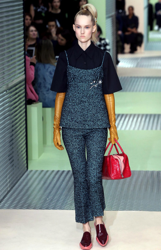 60s are back: Prada Fall-Winter 2015/2016 women's collection