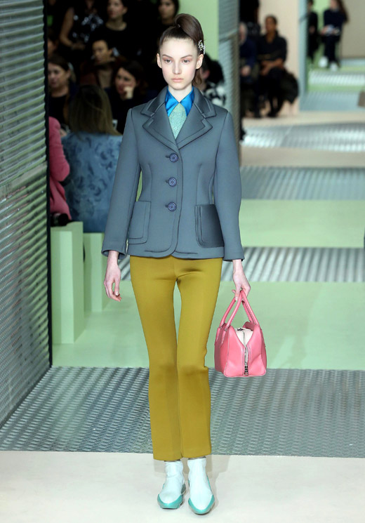 60s are back: Prada Fall-Winter 2015/2016 women's collection