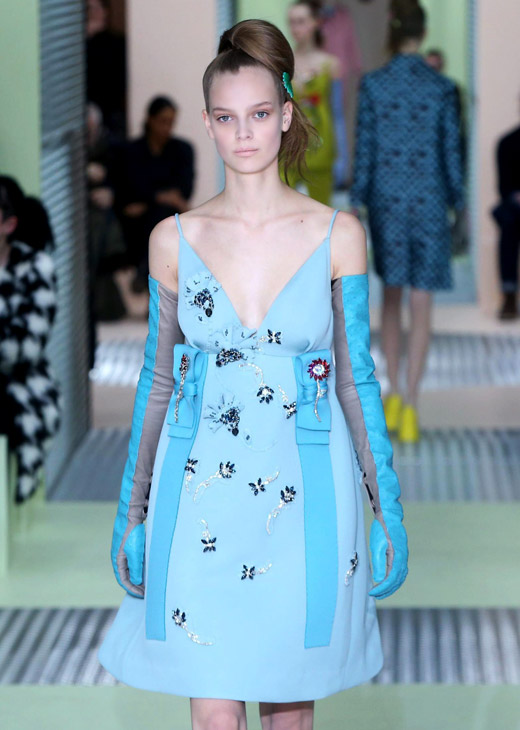 60s are back: Prada Fall-Winter 2015/2016 women's collection